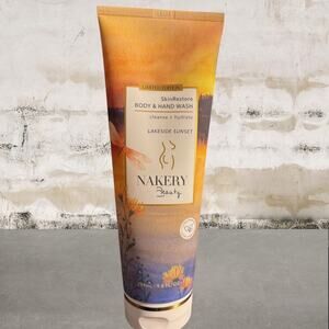 Nakery Beauty SkinRestore Lakeside Sunset Body & Hand Wash NEW